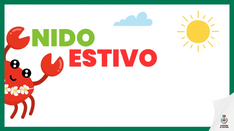 Nido Estivo: aperte le iscrizioni