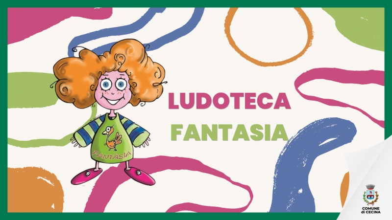 Ludoteca Fantasia: aperte le iscrizioni per l\'anno scolastico 2026/27