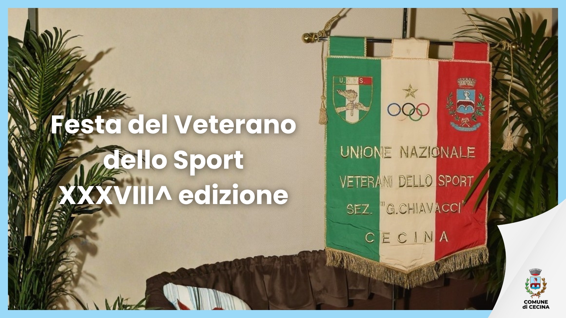 Festa del Veterano dello Sport trentottesima edizione con premiazione per l\'Atleta dell\'Anno e altri premi speciali