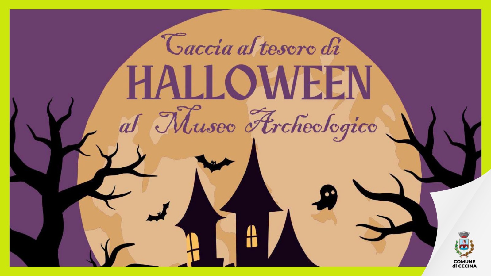 Caccia al tesoro di Halloween al museo archeologico